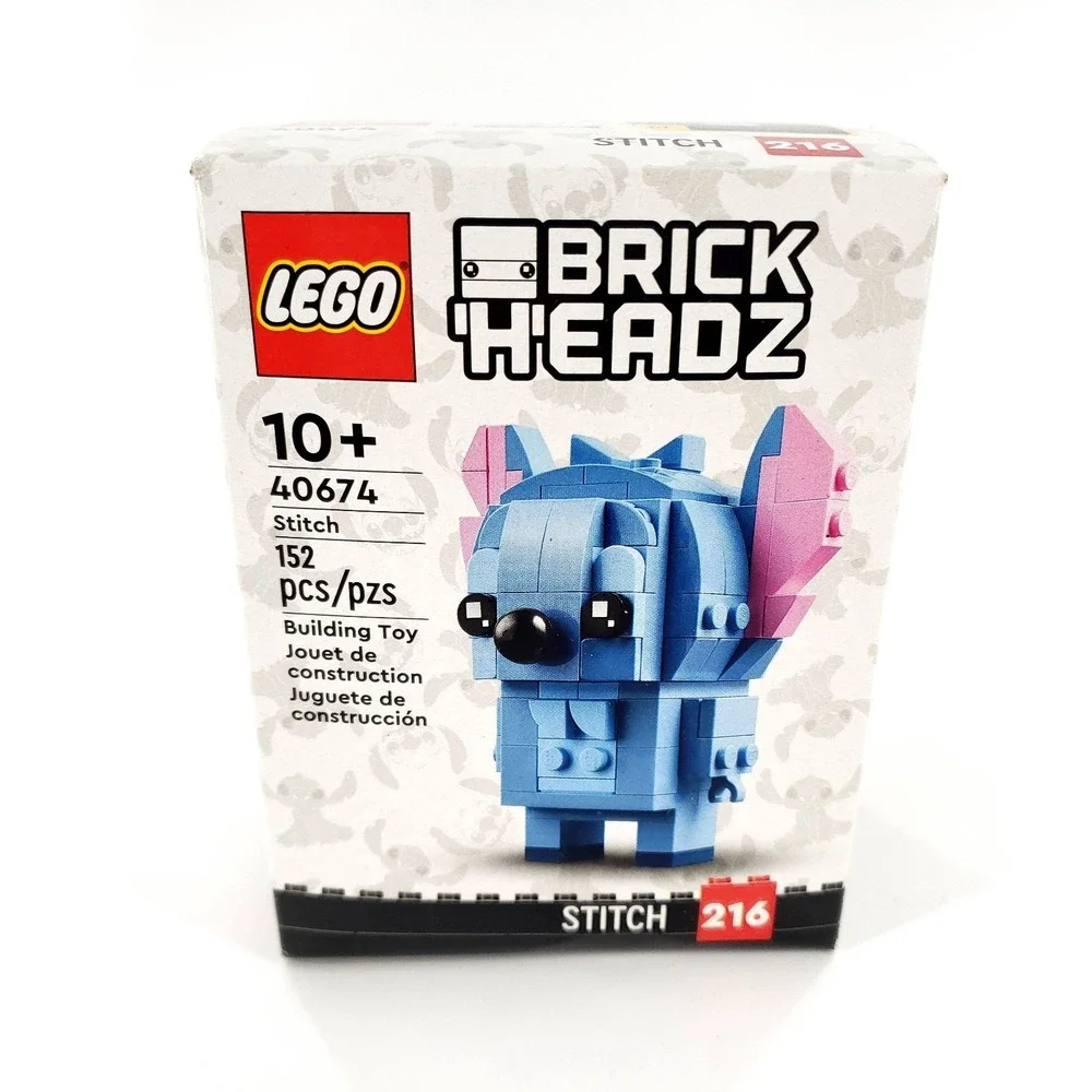 LEGO BRICKHEADZ: Stitch (40674) Brand New Factory Sealed